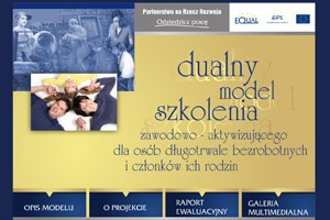 Dualny model szkolenia - program UE Equal